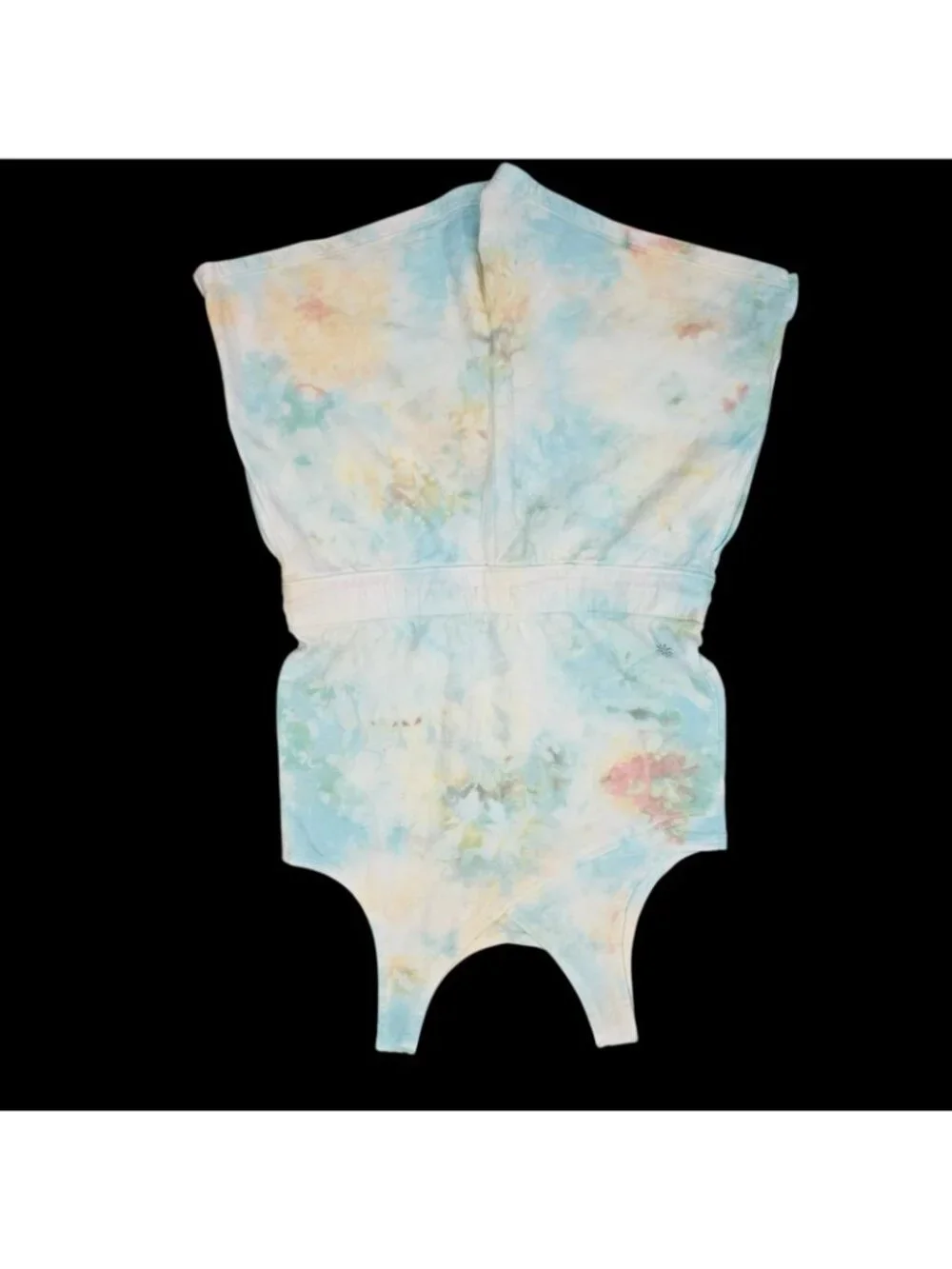 Athleta‎ Girl Romper Tiedye Size 8/10 Havin A Great Time Organic Cotton
